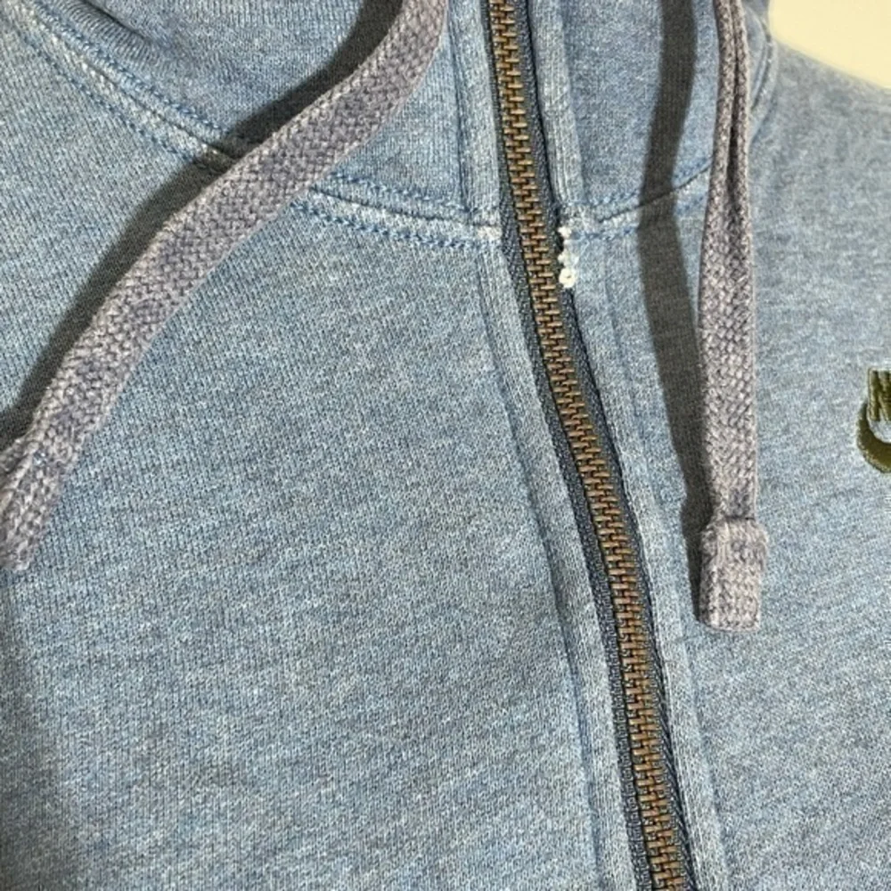 Nike • Half Zip Hooded Pullover Sweatshirt Heathered Mid Blue S ASO Bella Swan